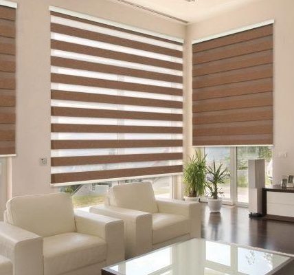 Zebra Shades: Combining Convenience of Shade with Classic Blind Style 